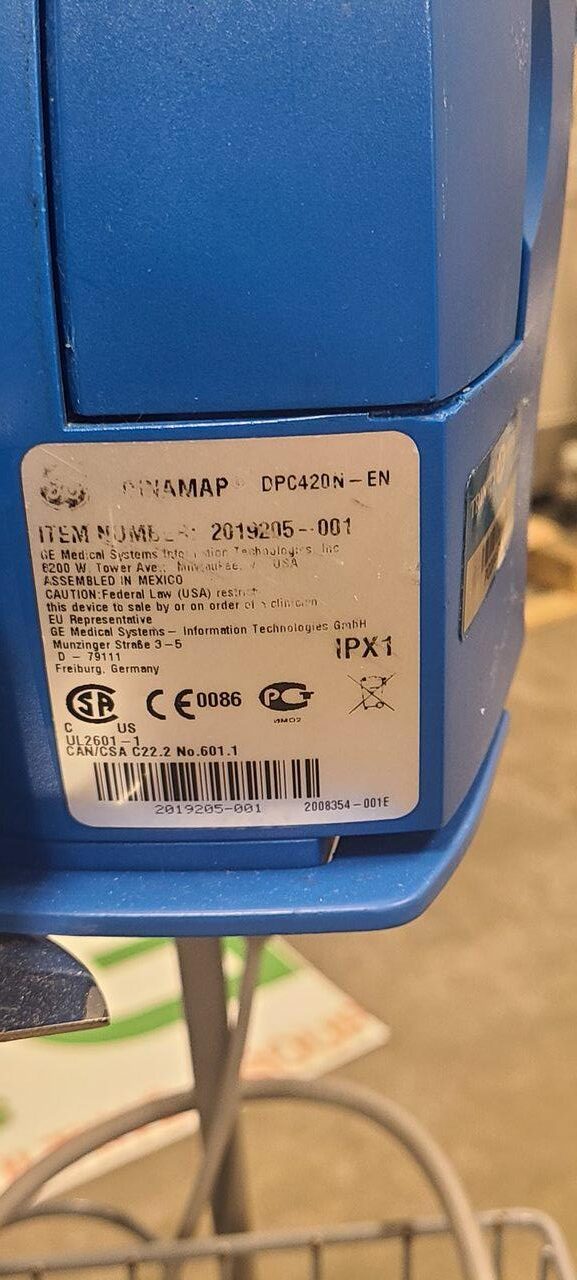Dinamap V100 – ECG