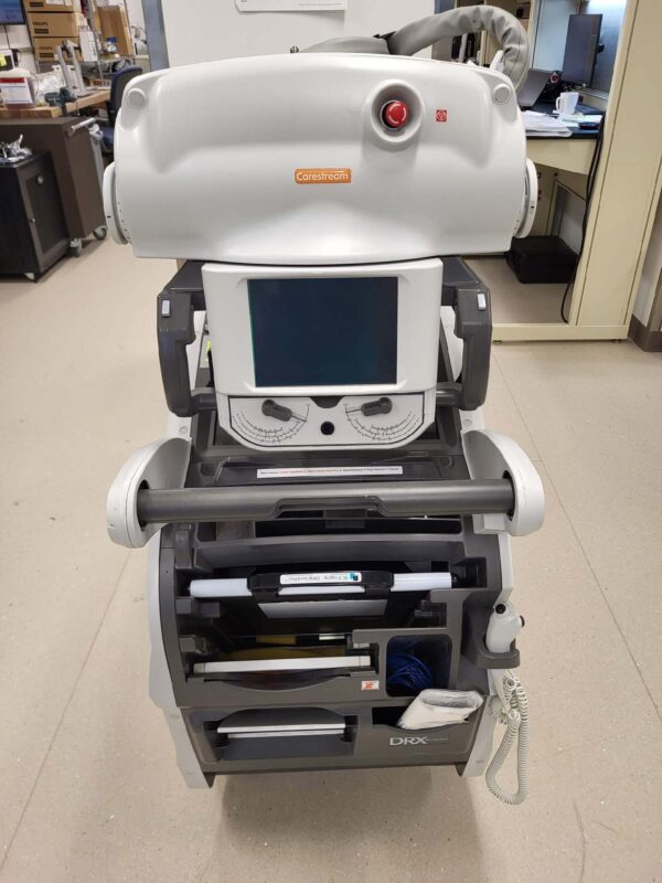 2014 Carestream DRX Revolution with a 2022 DRX wireless Panel – ECG