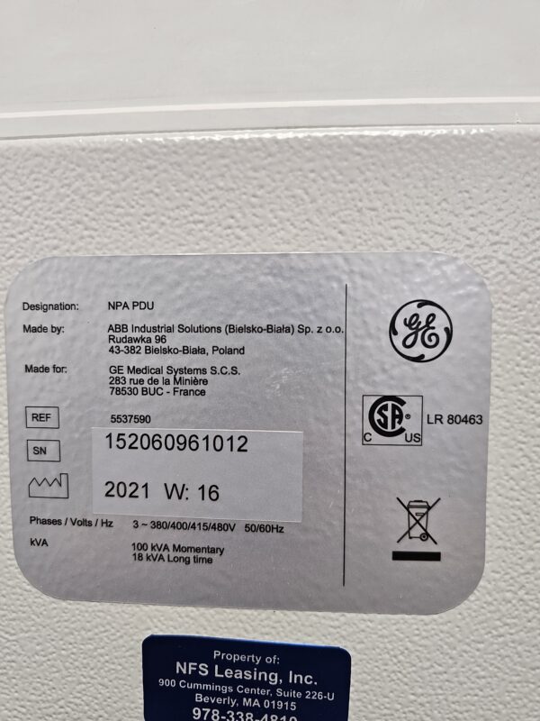 2021 GE Innova IGS 5 cath lab – ECG